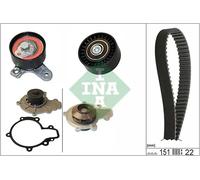 Timing Belt Kit + Water Pump 530 0572 30 INA for CHEVROLET OPEL