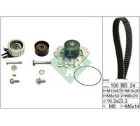 INA 530 0624 30 Water pump and timing belt kit