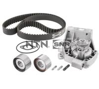 Timing Belt Kit + Water Pump KDP455.350 SNR for FIAT PEUGEOT CITROËN
