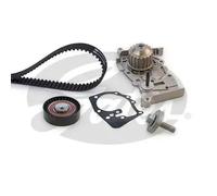 GATES KP15662XS Water pump and timing belt kit