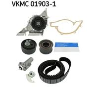 Timing Belt Kit + Water Pump Plastic VKMC 01903-1 SKF for AUDI VW SKODA