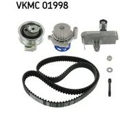 Timing Belt Kit + Water Pump Plastic VKMC 01998 SKF for SEAT VW