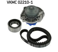 Timing Belt Kit + Water Pump Plastic VKMC 02210-1 SKF for FIAT PANDA PUNTO UNO
