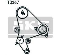 Timing Belt Kit + Water Pump Plastic VKMC 03264 SKF for PEUGEOT CITROËN FIAT