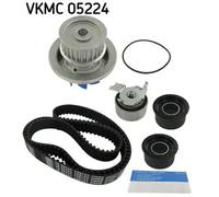 Timing Belt Kit + Water Pump Plastic VKMC 05224 SKF for OPEL ASTRA G Hatchback