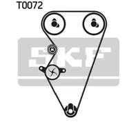Timing Belt Kit + Water Pump Sheet Steel VKMC 07301 SKF for ROVER LAND ROVER MG