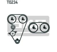 Timing Belt Kit + Water Pump Sheet Steel VKMC 07306 SKF for ROVER MG