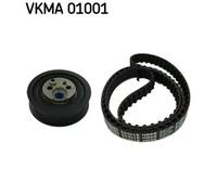 Timing belt kit with rounded tooth profile VKMA 01001 SKF for AUDI 80 B3 Saloon