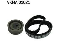 Timing belt kit with rounded tooth profile VKMA 01021 SKF for VW GOLF Mk III