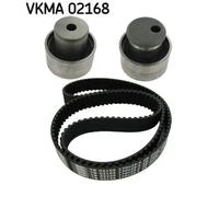 Timing belt kit with rounded tooth profile VKMA 02168 SKF for FIAT DUCATO Van
