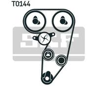Timing belt kit with rounded tooth profile VKMA 02181 SKF for ALFA ROMEO 145 146
