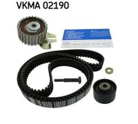 Timing belt kit with rounded tooth profile VKMA 02190 SKF for ALFA ROMEO FIAT
