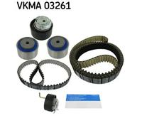 Timing belt kit with rounded tooth profile VKMA 03261 SKF for JAGUAR LAND ROVER