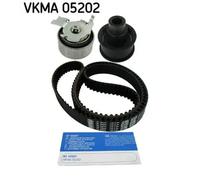 Timing belt kit with rounded tooth profile VKMA 05202 SKF for OPEL KADETT E