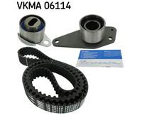 Timing belt kit with rounded tooth profile VKMA 06114 SKF for RENAULT VOLVO OPEL
