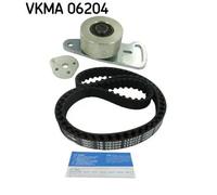 Timing belt kit with rounded tooth profile VKMA 06204 SKF for RENAULT PEUGEOT
