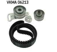 Timing belt kit with rounded tooth profile VKMA 06213 SKF for RENAULT JEEP