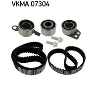Timing belt kit with rounded tooth profile VKMA 07304 SKF for LAND ROVER ROVER