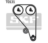 Timing belt kit with rounded tooth profile VKMA 91917 SKF for TOYOTA LEXUS