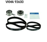 Timing belt kit with rounded tooth profile VKMA 93600 SKF for ROVER HONDA