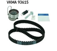 Timing belt kit with rounded tooth profile VKMA 93615 SKF for HONDA