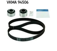 Timing belt kit with rounded tooth profile VKMA 94506 SKF for KIA MENTOR Saloon
