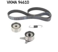 Timing belt kit with rounded tooth profile VKMA 94610 SKF for MAZDA 323 S Mk V