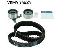 Timing belt kit with rounded tooth profile VKMA 94624 SKF for KIA RIO I Saloon
