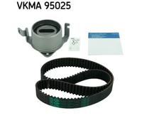 Timing belt kit with rounded tooth profile VKMA 95025 SKF for MITSUBISHI RVR MPV