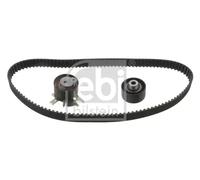 Timing belt kit with trapezoidal tooth profile 26818 FEBI BILSTEIN for PEUGEOT