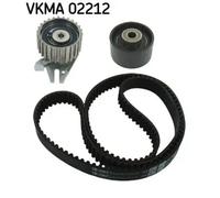 Timing belt kit with trapezoidal tooth profile VKMA 02212 SKF for ALFA ROMEO 159