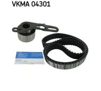 Timing belt kit with trapezoidal tooth profile VKMA 04301 SKF for FORD