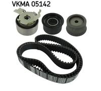 Timing belt kit with trapezoidal tooth profile VKMA 05142 SKF for OPEL SPEEDSTER