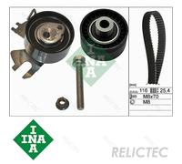 Timing Belt Pulley Set Kit for Ford Peugeot Citroen Fiat Toyota:MONDEO IV 4