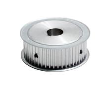Timing Belt Pulley, Timing belt wheel, 1pcs HTD 5M-32T 11/16/21/27mm Width Gear Pulley With Keyway 5-30mm Bore 60Teeth Transmission Pulley(Grooves 21 Bore 18/6 * 2.8)