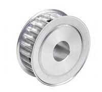 Timing Belt Pulley, Timing belt wheel, 1pcs HTD 5M-60T 11/16/21/27mm Width Gear Pulley With Keyway 8-40mm Bore 60Teeth Transmission Pulley(Grooves 21 Bore 18mm)