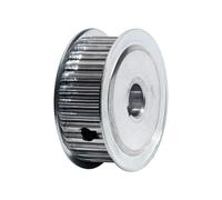 Timing Belt Pulley, Timing belt wheel, 1pcs HTD5M 38T With Keyway 11/16/21/27mm Width 38Teeth 8-25mm Bore Transmission Pulley(Grooves 16 Bore 14mm keyway 5)