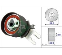 INA 531 0859 10 Timing belt tensioner pulley