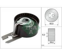 Timing belt tensioner pulley 531 0555 10 INA for FORD PEUGEOT CITROËN MAZDA FIAT