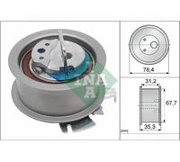 Timing belt tensioner pulley 531 0565 30 INA for VW FORD SEAT SKODA AUDI