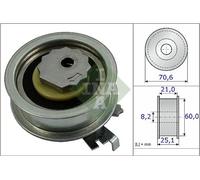 INA Timing Belt Tensioner Pulley 531 0882 10 - fits Audi, VW, SEAT, SKODA