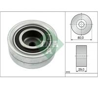 Timing belt tensioner pulley 532 0111 10 INA for VW AUDI SKODA SEAT