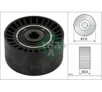 Timing Belt Guide Pulley fits CITROEN BERLINGO B9, K9 1.6D 2009 on INA 083075