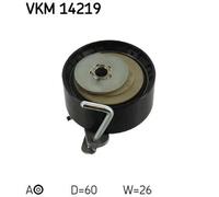 Timing belt tensioner pulley Automatic VKM 14219 SKF for FORD FOCUS III ECOSPORT