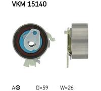 Timing belt tensioner pulley Automatic VKM 15140 SKF for OPEL ASTRA G Coupe