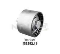 Timing belt tensioner pulley GE352.13 SNR for FORD ESCORT Mk VI MONDEO Mk II