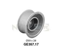DEFLECTION PULLEYGUIDE PULLEY TIMING BELT GE357.17 FOR AUDI CABRIOLET 100 A4 A6