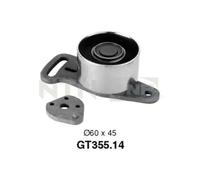Timing belt tensioner pulley GT355.14 SNR for RENAULT JEEP NISSAN
