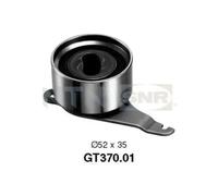 Timing belt tensioner pulley GT370.01 SNR for MAZDA 626 Mk II 626 II Coupe