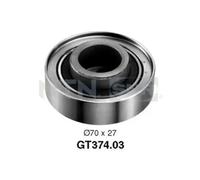 Timing belt tensioner pulley GT374.03 SNR for ROVER HONDA